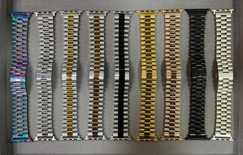 بند اپل فلزی مدل رولکسی مناسب برای اپل واچ