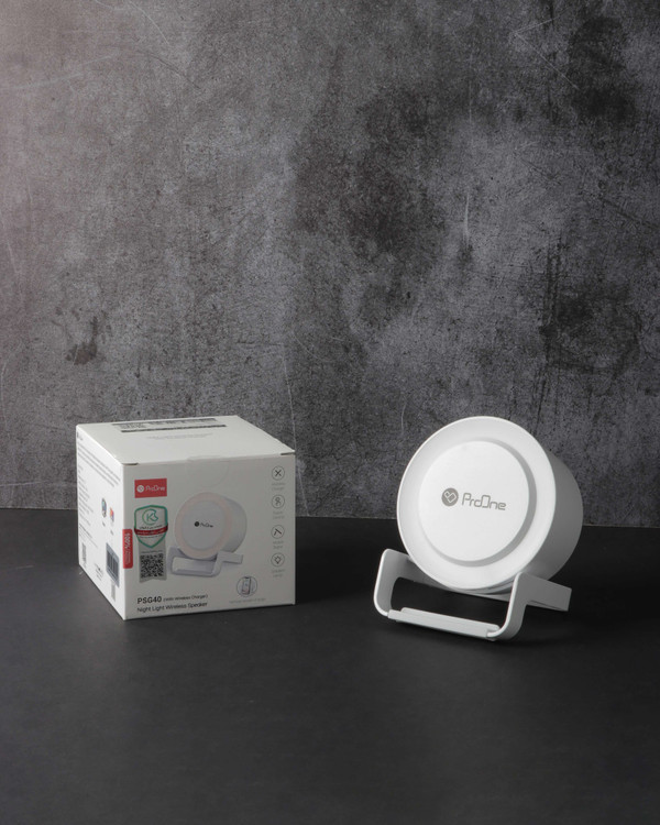 اسپیکر بلوتوثی و شارژر وایرلس پرووان مدل PSG40