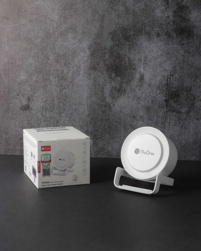 اسپیکر بلوتوثی و شارژر وایرلس پرووان مدل PSG40