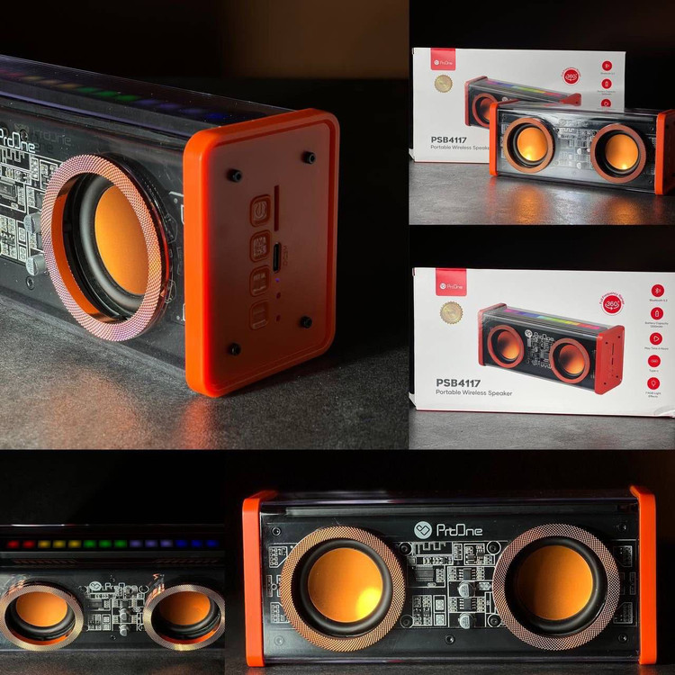 اسپیکر بلوتوثی قابل حمل پرووان مدل PSB4117 اصل