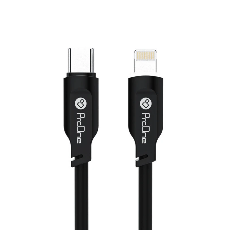 کابل تبدیل USB-C به لایتنینگ برند ProOne مدل PCC143 طول 1٫2 متر