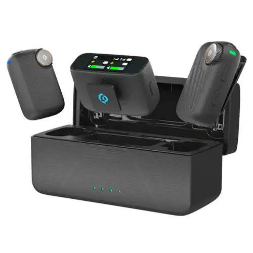 میکروفون دو مخاطبه برند Powerology مدل PWS20BK